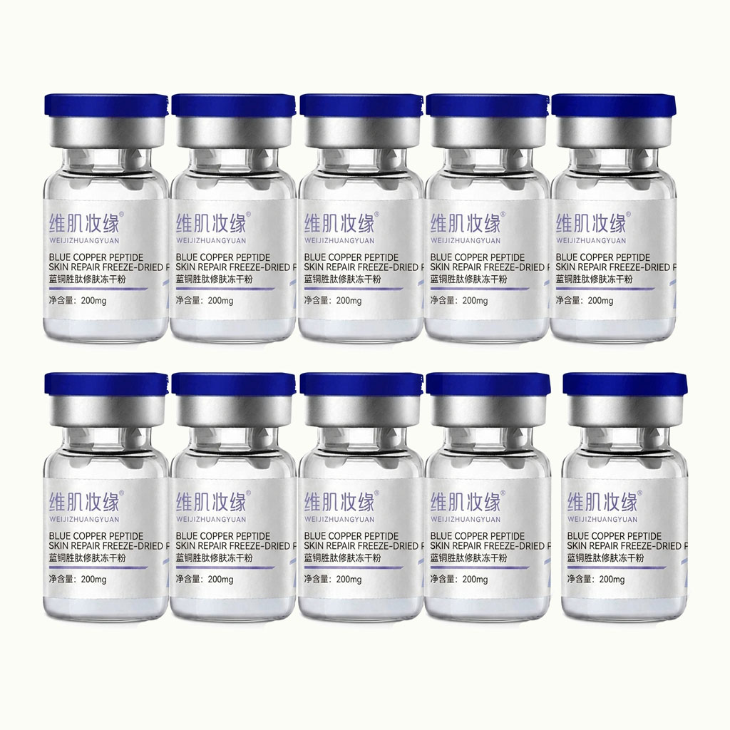 Luxury Skincare Brands - Blaues Kupferpeptid GHK-CU Kupfer Lyophilisiertes Pulver