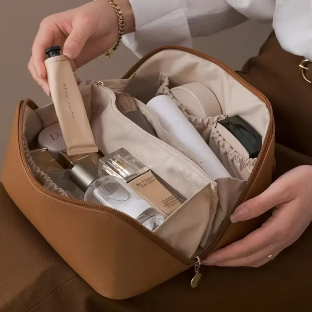 Luxury Skincare Containers - Make-up-Organizer, Kosmetiktasche für Damen, Make-up-Etui, Aufbewahrungstasche,
