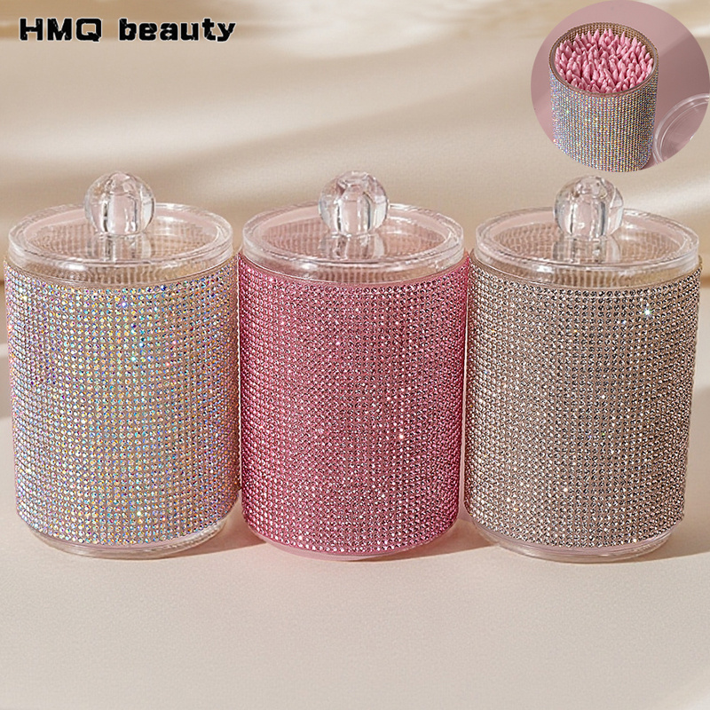 Luxuriöse Diamant-Wattestäbche – Luxury Skincare Containers Bewertung und Preis