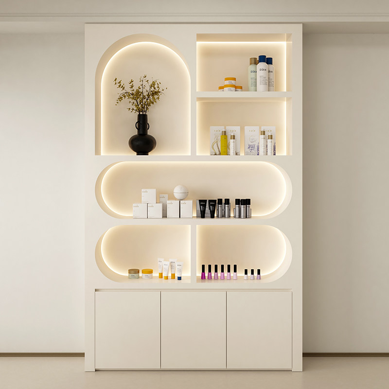 Luxuriöser Vitrinenschrank für – Luxury Skincare Shop Bewertung und Preis